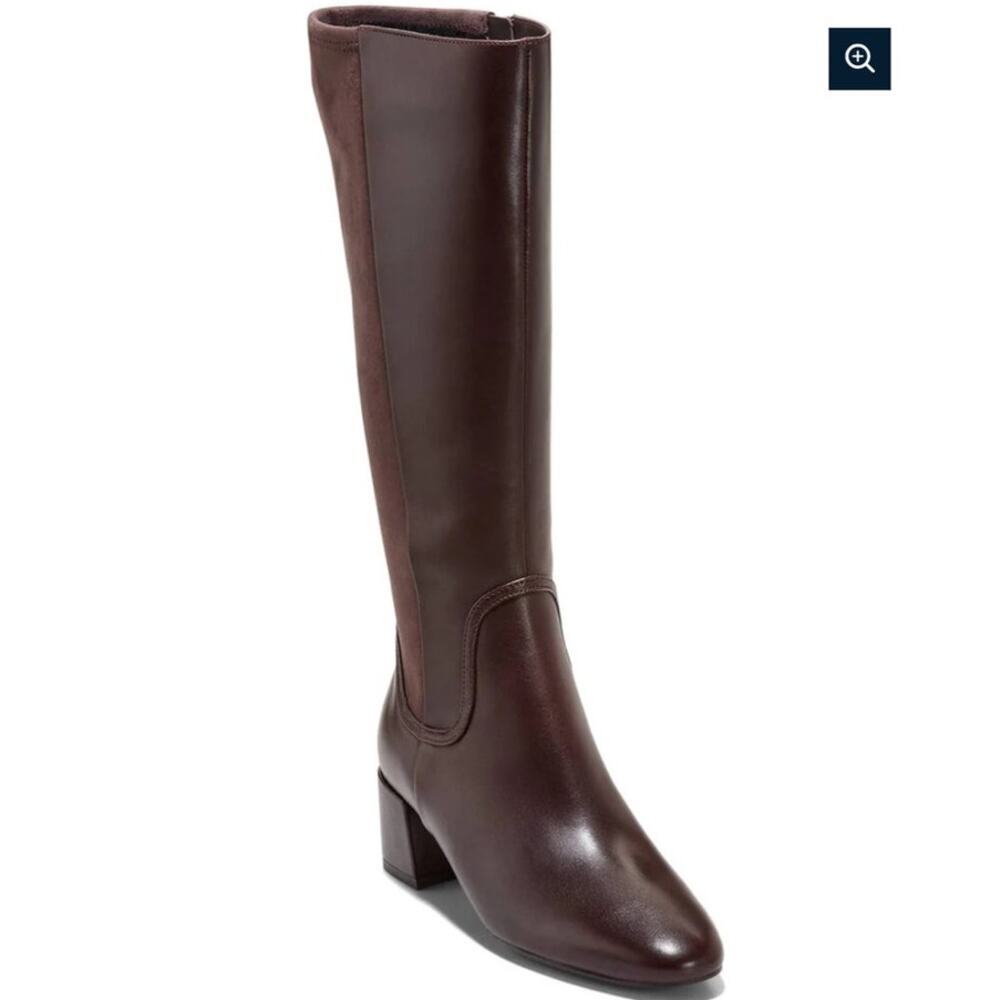 Cole Haan Go To Serenna tall shalt mixed brown tall boot size 8
